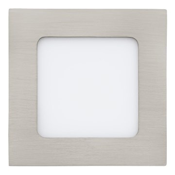 Eglo 64608 - LED Podhledové svítidlo FUEVA 1 PRO LED/5,5W/230V 3000K 12x12 cm matný chrom