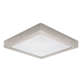 Eglo 64728 - LED Stropní svítidlo FUEVA PRO LED/25W/230V 3000K 30x30 cm matný chrom