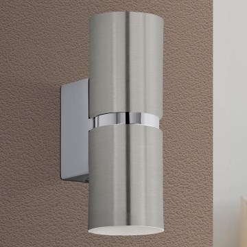 Eglo 64794 - LED Nástěnné svítidlo PASSA PRO 2xGU10/3,3W/230V 3000K matný chrom