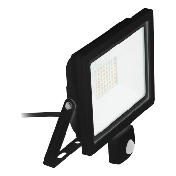 Eglo 64872 - LED Reflektor se senzorem FILETTI LED/30W/230V 3000K IP44 černá