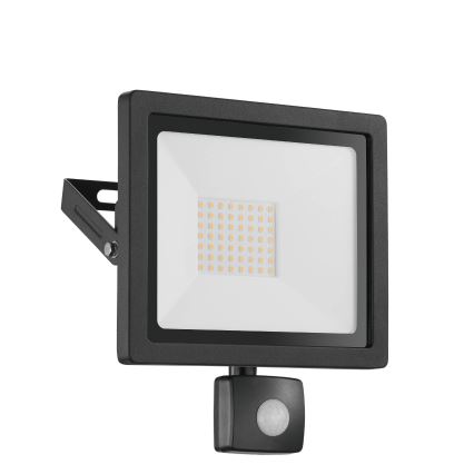 Eglo 64872 - LED Reflektor se senzorem FILETTI LED/30W/230V 3000K IP44 černá