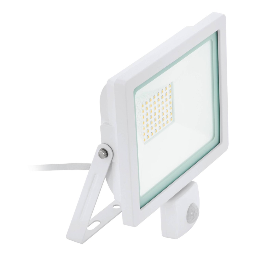 Eglo 64885 - LED Reflektor se senzorem FILETTI LED/30W/230V 4000K IP44 bílá