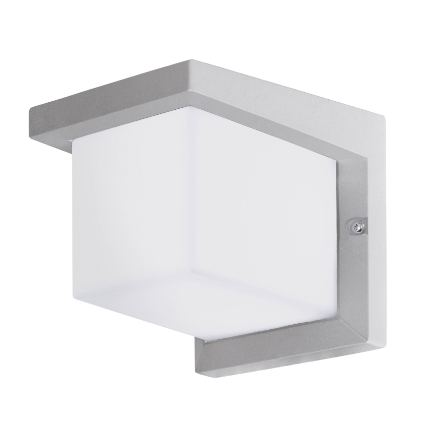 Eglo 65045 - LED Venkovní nástěnné svítidlo DESELLA PRO LED/10W/230V IP54 stříbrná