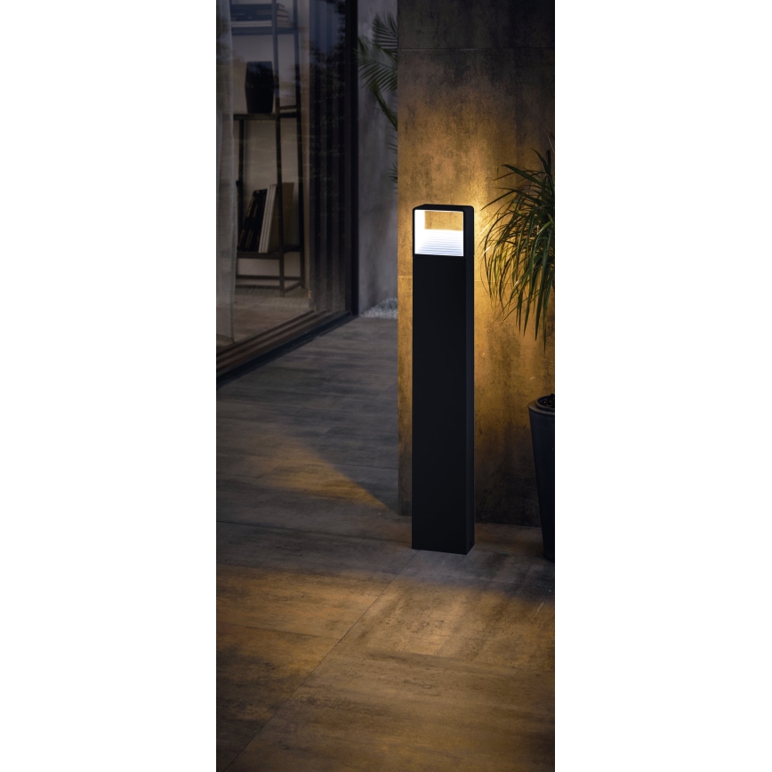 Eglo 65082 - LED Venkovní lampa DONINNI PRO LED/5W/230V 3000K 40 cm IP44 antracit