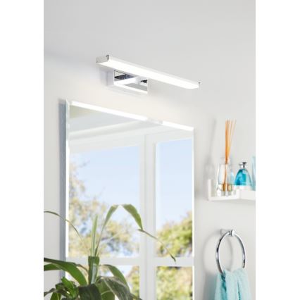 Eglo 74051 - LED Koupelnové osvětlení zrcadla GALENZANA LED/7,4W/230V 4000K 40 cm IP44 lesklý chrom