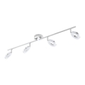 Eglo 75242 - LED Bodové svítidlo ODERZO 3xLED/3,8W/230V lesklý chrom