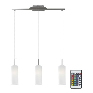 Eglo 75252 - LED Lustr ELLUNO-C 3xE27/7,5W/230V