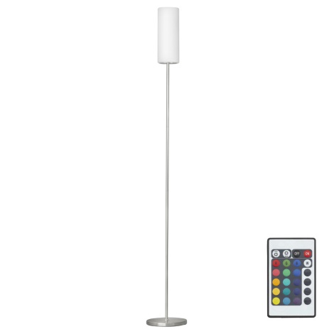 Eglo 75254 - LED RGB Stmívatelná stojací lampa ELLUNO-C 1xE27/7,5W/230V