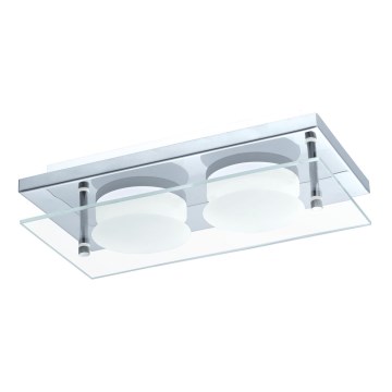 Eglo 75327 -  LED Stropní svítidlo ABIOLA 2xLED/6W/230V lesklý chrom