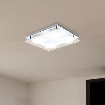 Eglo 75329 - LED Stropní svítidlo ABIOLA 4xLED/6W/230V lesklý chrom