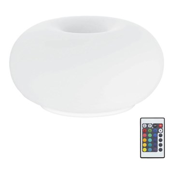 Eglo 75355 - LED RGB Stmívatelná stolní lampa OPTICA-C 2xE27/7,5W/230V + dálkové ovládání