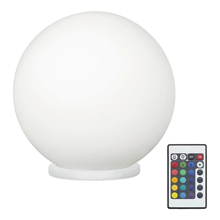 Eglo 75362 - LED RGBW Stmívatelná stolní lampa RONDO-C 1xE27/6W/230V + dálkové ovládání