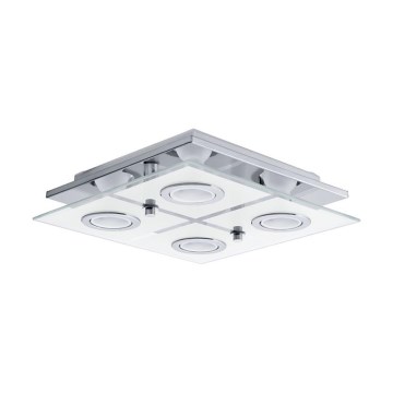 Eglo 75378 - LED RGBW Stmívatelné stropní svítidlo CABO-C 4xGU10/4W/230V + dálkové ovládání