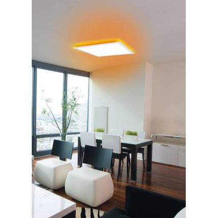 Eglo 75525 - LED RGBW Stmívatelné stropní svítidlo SALOBRENA LED/12W/230V 2700-6500K + dálkové ovládání
