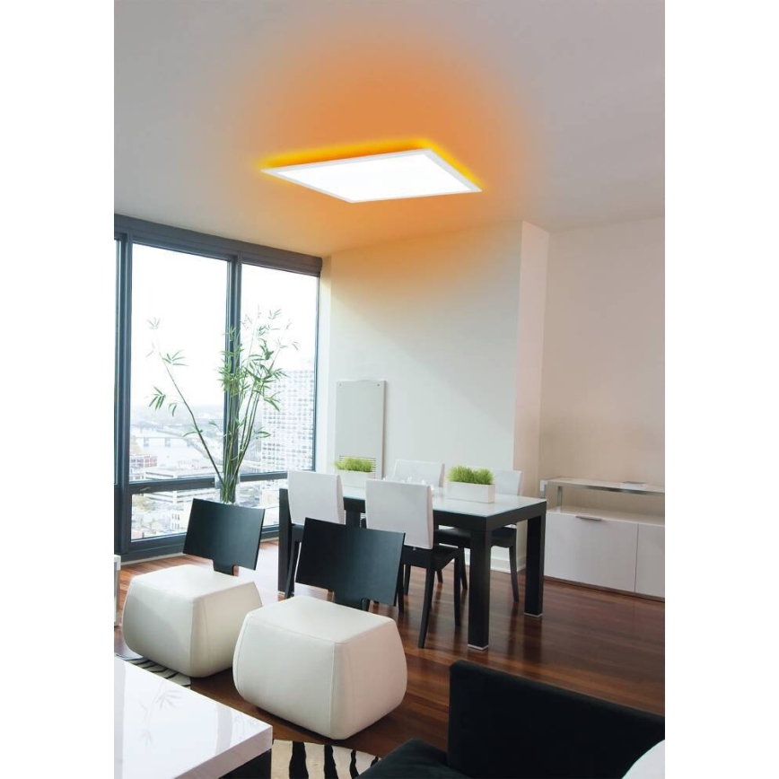 Eglo 75525 - LED RGBW Stmívatelné stropní svítidlo SALOBRENA LED/12W/230V 2700-6500K + dálkové ovládání