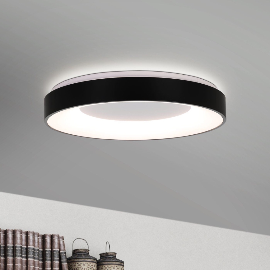 Eglo 75661 - LED Stmívatelné stropní svítidlo JUTIO 4xLED/8,1W/230V černá + dálkové ovládání