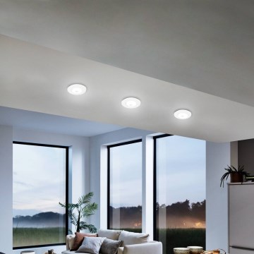 Eglo 75763 - SADA 3x LED Podhledové svítidlo ZUJAR LED/3,4W/230V bílá