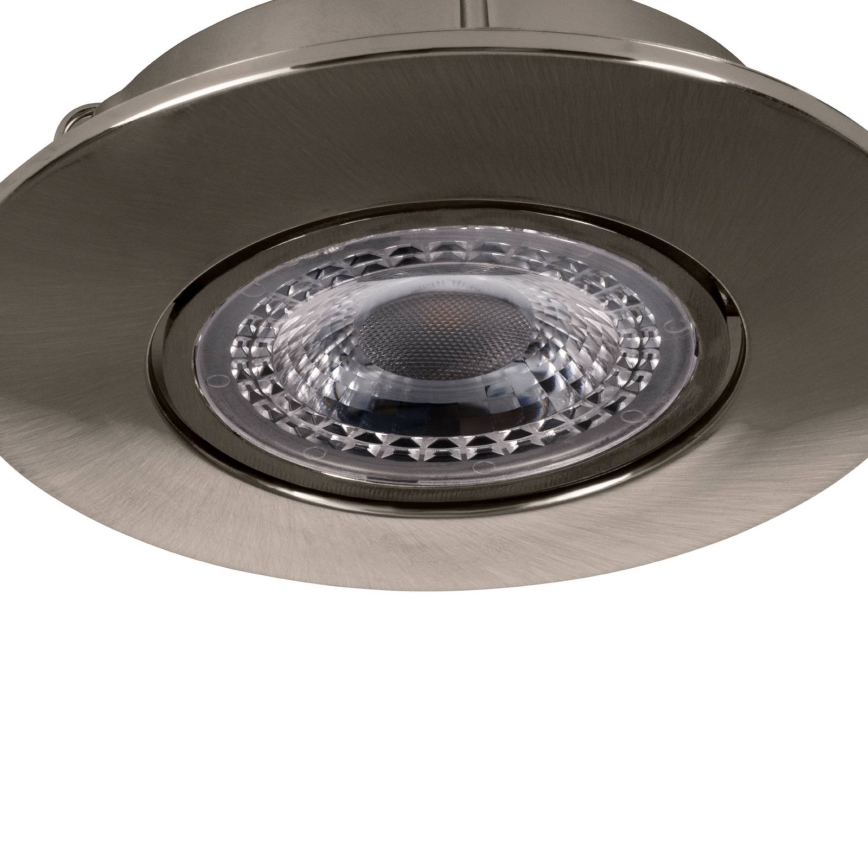 Eglo 75765 - SADA 3x LED Podhledové svítidlo ZUJAR LED/3,4W/230V matný chrom