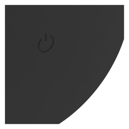 Eglo - LED Stmívatelné nabíjecí dotykové venkovní nástěnné svítidlo LED/5W/5V 2000 mAh 3000/4000/6500K IP44 černá