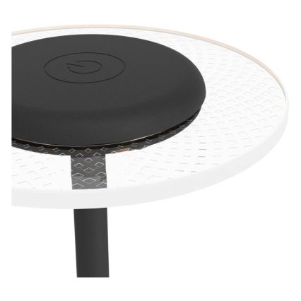 Eglo - LED RGBW Stmívatelná nabíjecí dotyková stolní lampa LED/5V 2000 mAh černá