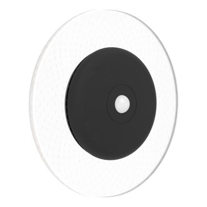 Eglo - LED RGBW Stmívatelné nabíjecí nástěnné svítidlo se senzorem pohybu a soumraku LED/5V 2000 mAh černá + dálkové ovládání