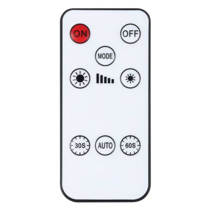 Eglo - LED RGBW Stmívatelné nabíjecí nástěnné svítidlo se senzorem pohybu a soumraku LED/5V 2000 mAh bílá + dálkové ovládání