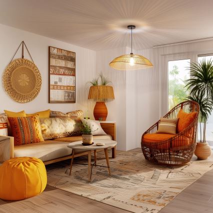 Eglo 781098 - Náhradní stínidlo ke svítidlu KERIA pr. 70 cm hnědá