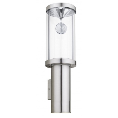 Eglo 78124 - LED Venkovní nástěnné svítidlo TRONO 1xGU10/3W/230V + 1xLED/3,7W IP44