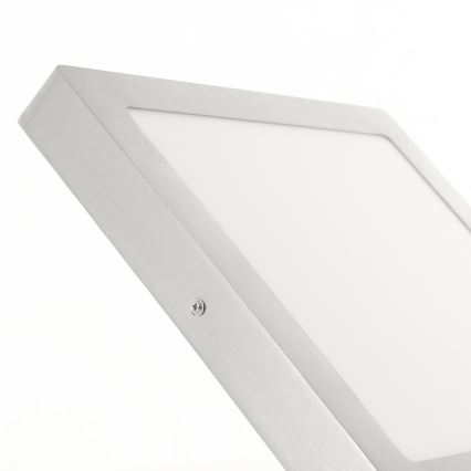 Eglo 78218 - LED Stropní svítidlo FUEVA LED/22W/230V 30x30 cm matný chrom