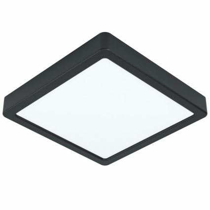 Eglo 78814 - LED Stropní svítidlo FUEVA LED/17W/230V 21x21 cm černá