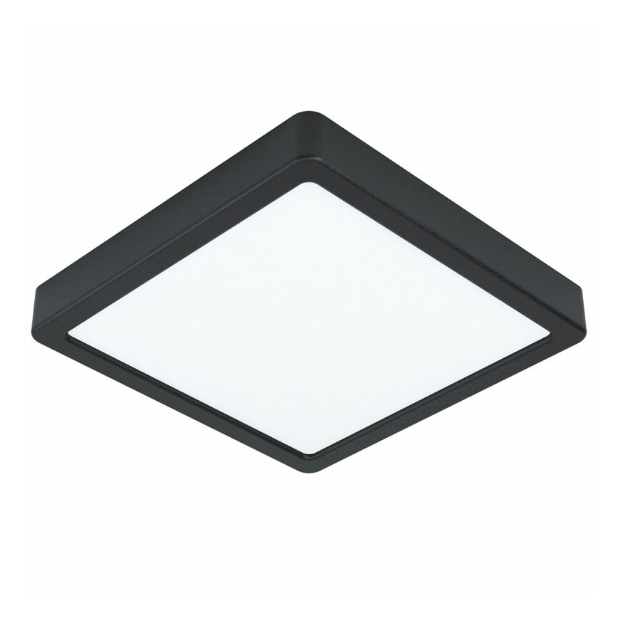 Eglo 78814 - LED Stropní svítidlo FUEVA LED/17W/230V 21x21 cm černá