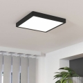Eglo 78815 - LED Stropní svítidlo FUEVA LED/20,5W/230V 28,5x28,5 cm černá