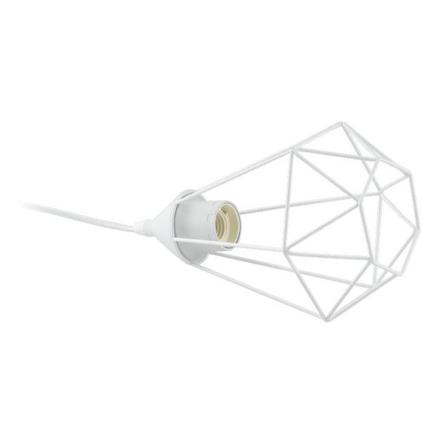 Eglo 79085 - Stolní lampa BYRON 1xE27/40W/230V bílá