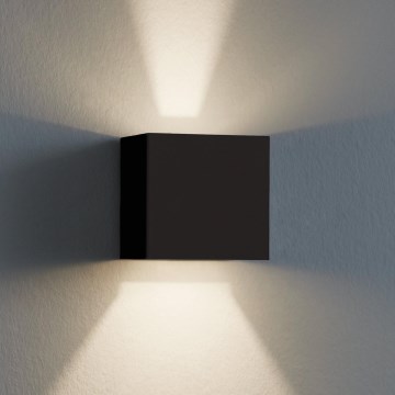 Eglo 79215 - LED Venkovní nástěnné svítidlo CALPINO 2xLED/3,3W/230V 3000K IP54 černá