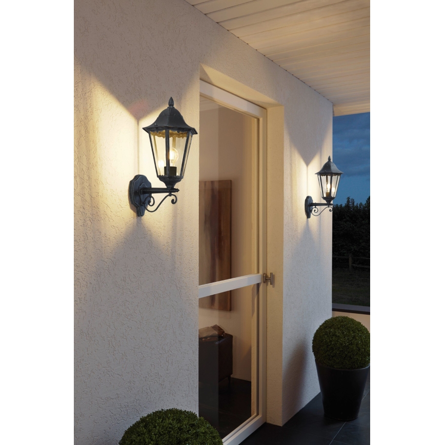 Eglo 79267 - Venkovní nástěnné svítidlo NAVEDO 1xE27/60W/230V IP44