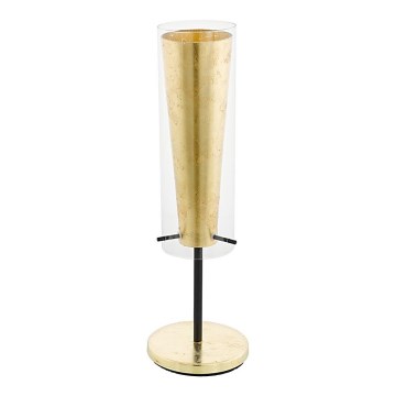 Eglo 79345 - Stolní lampa PINTO GOLD 1xE27/40W/230V zlatá