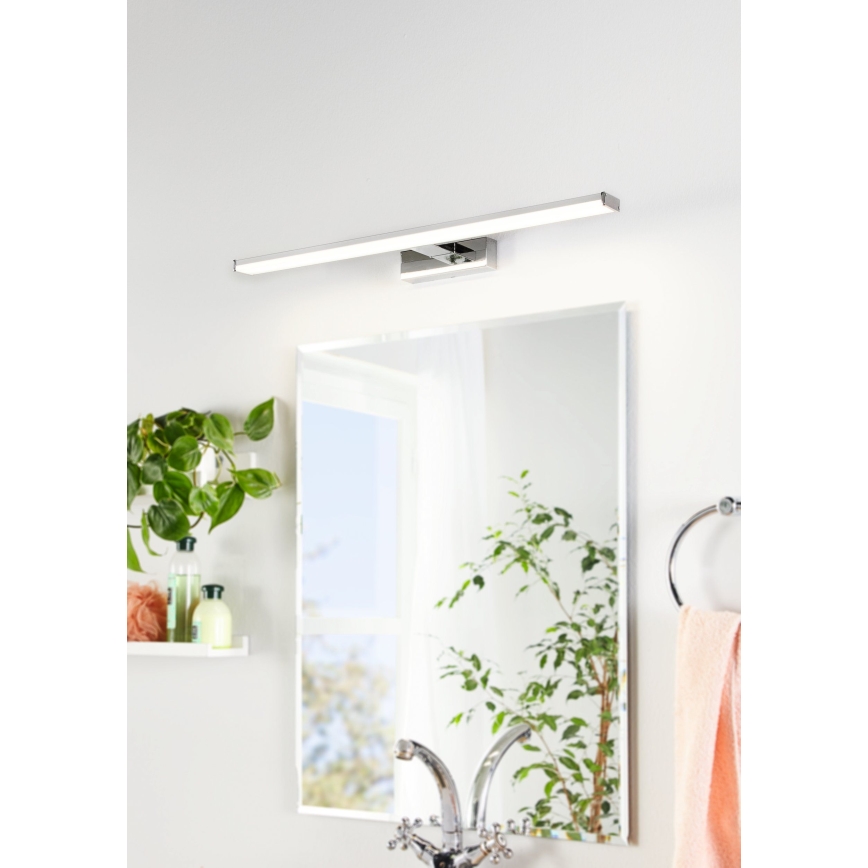 Eglo 79533 - LED Koupelnové osvětlení zrcadla SARNOR LED/11W/230V 60 cm IP44 lesklý chrom