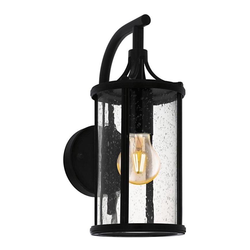 Eglo 79572 - Venkovní nástěnné svítidlo SANTA FLAVIA 1xE27/60W/230V IP44 černá