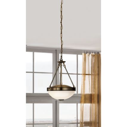 EGLO 82747 - Lustr SAVOY 2xE27/60W