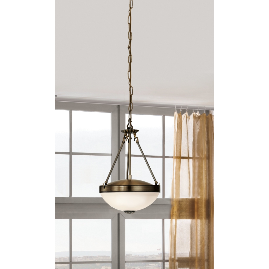 EGLO 82747 - Lustr SAVOY 2xE27/60W