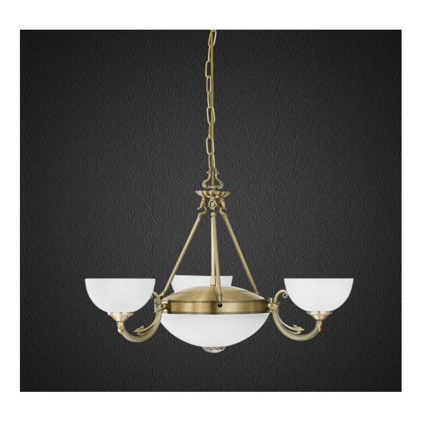 EGLO 82748 - Lustr SAVOY 3xE14/40W + 2xE27/60W
