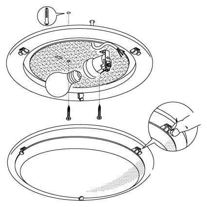 EGLO 83157 - Svítidlo stropní PLANET1 1xE27/60W