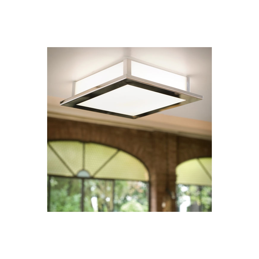 EGLO 85092 - Nástěnné stropní svítidlo AURIGA 1xR7S/42W/230V lesklý chrom