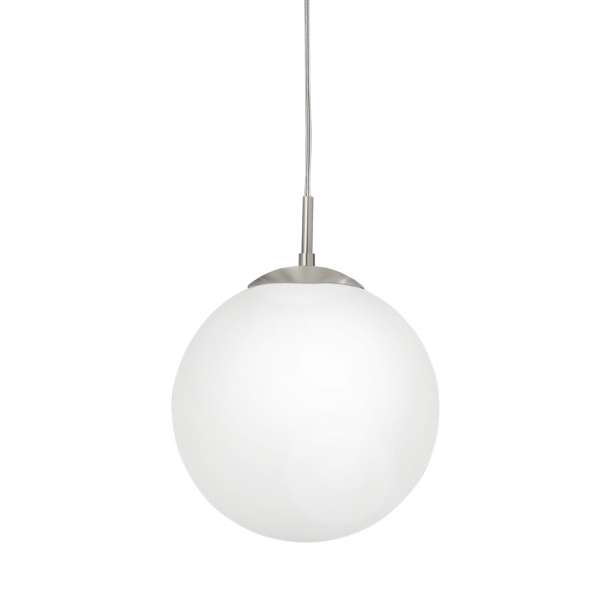 EGLO - Lustr na lanku 1xE27/60W/230V pr. 25 cm bílá