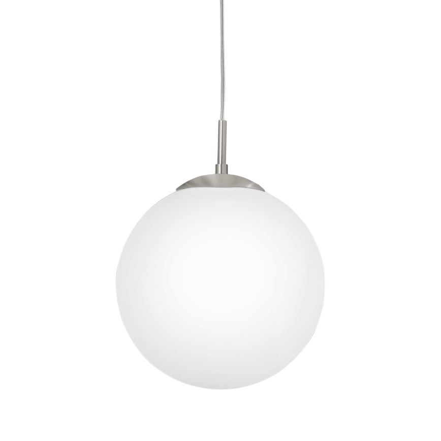 EGLO - Lustr na lanku 1xE27/60W/230V pr. 30 cm bílá