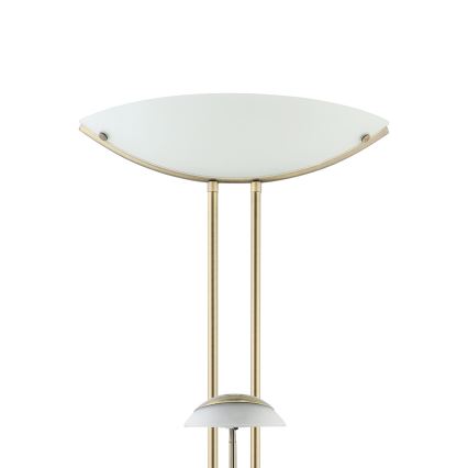 EGLO - Stmívatelná stojací lampa BAYA 1xR7s/230W + 1xG9/33W bronz