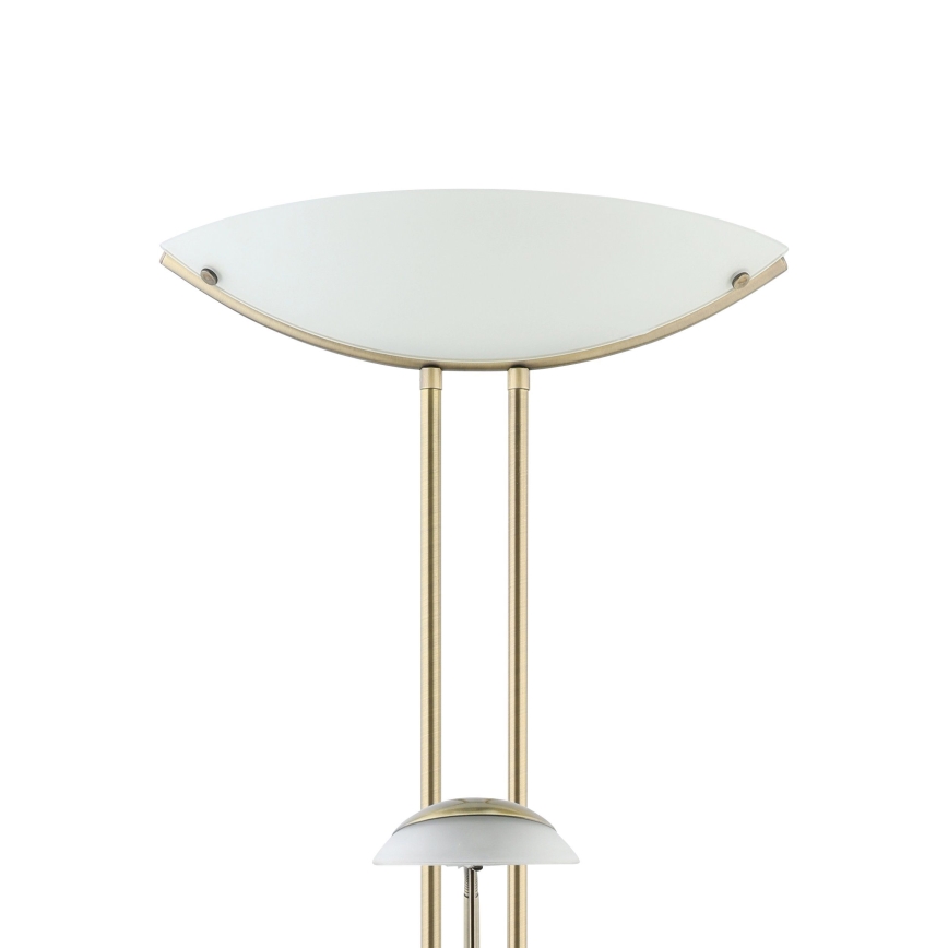 EGLO - Stmívatelná stojací lampa BAYA 1xR7s/230W + 1xG9/33W bronz