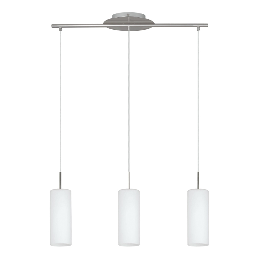 EGLO 85978 - Závěsné svítidlo TROY 3 3xE27/60W