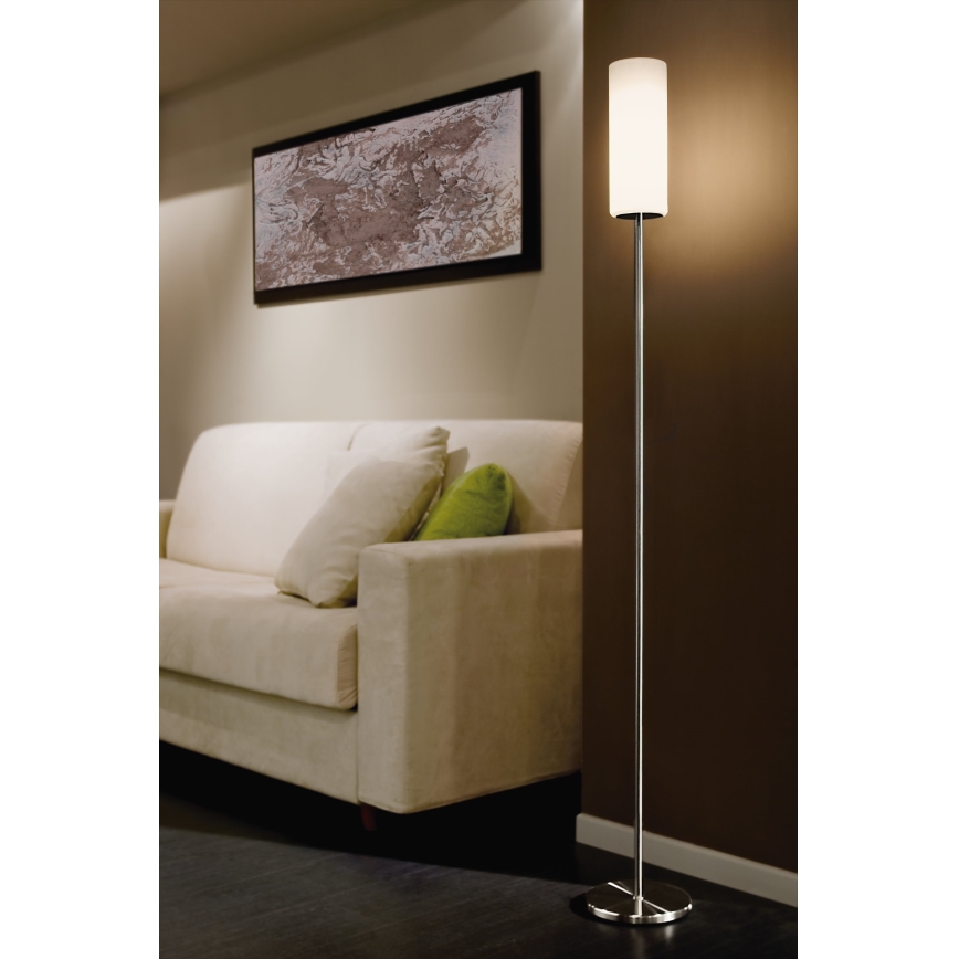 EGLO - Stojací lampa 1xE27/40W bílá