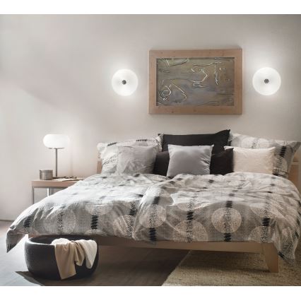 EGLO 86812 - Stropní svítidlo OPTICA 2xE27/60W/230V opálové sklo